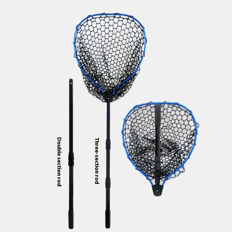 Luyada Dip Net alliage d'aluminium Rod télescopique multi-section