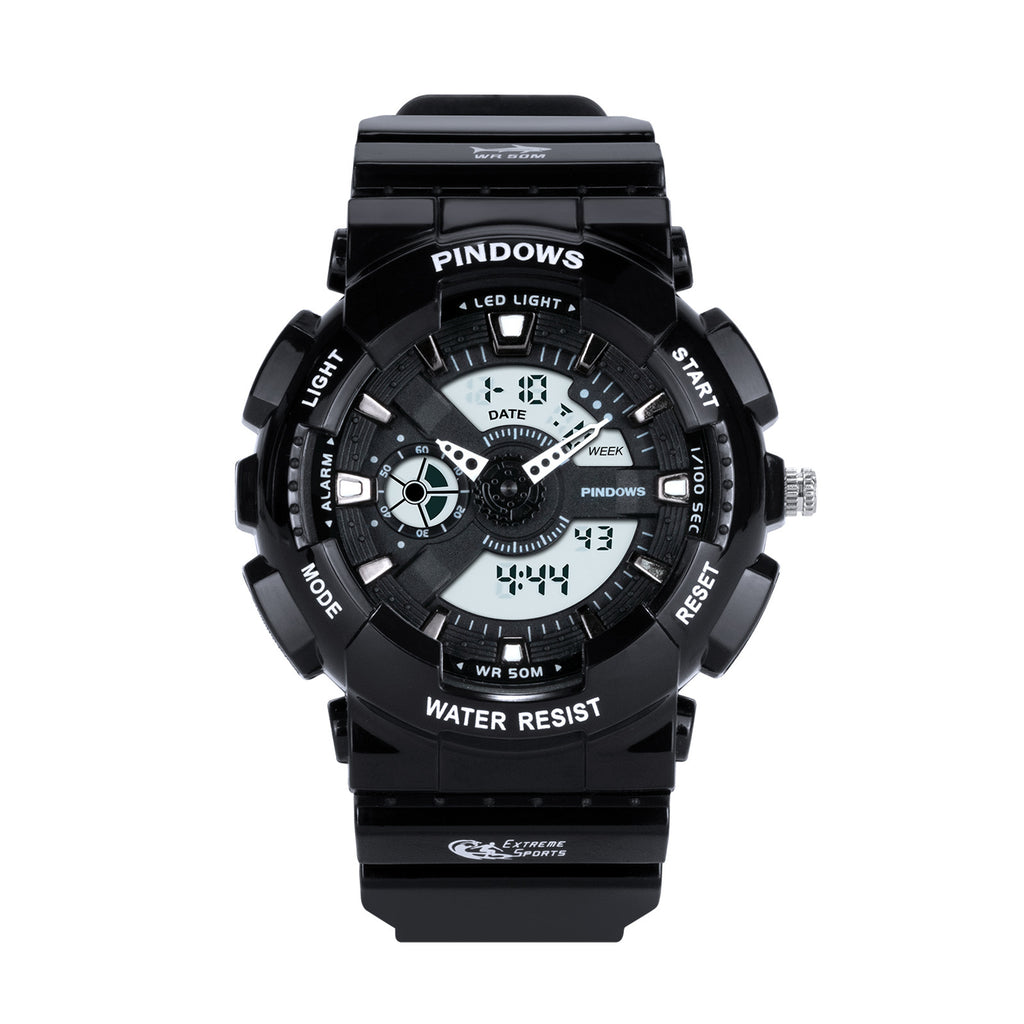 Montre électronique de sport extérieur pour garçons