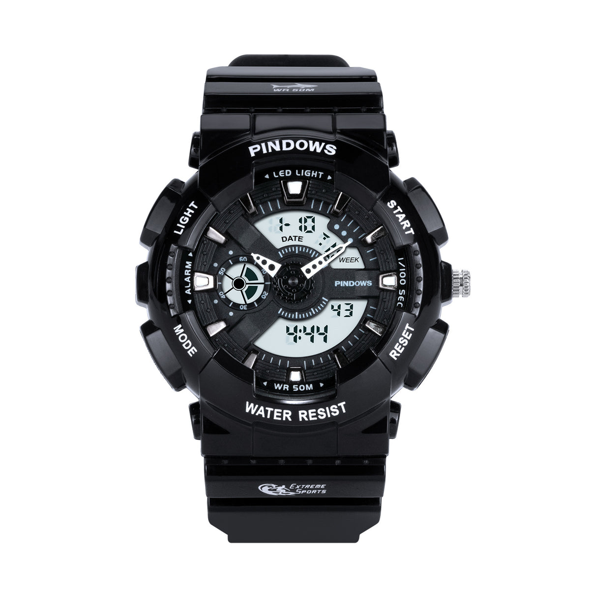 Montre électronique de sport extérieur pour garçons