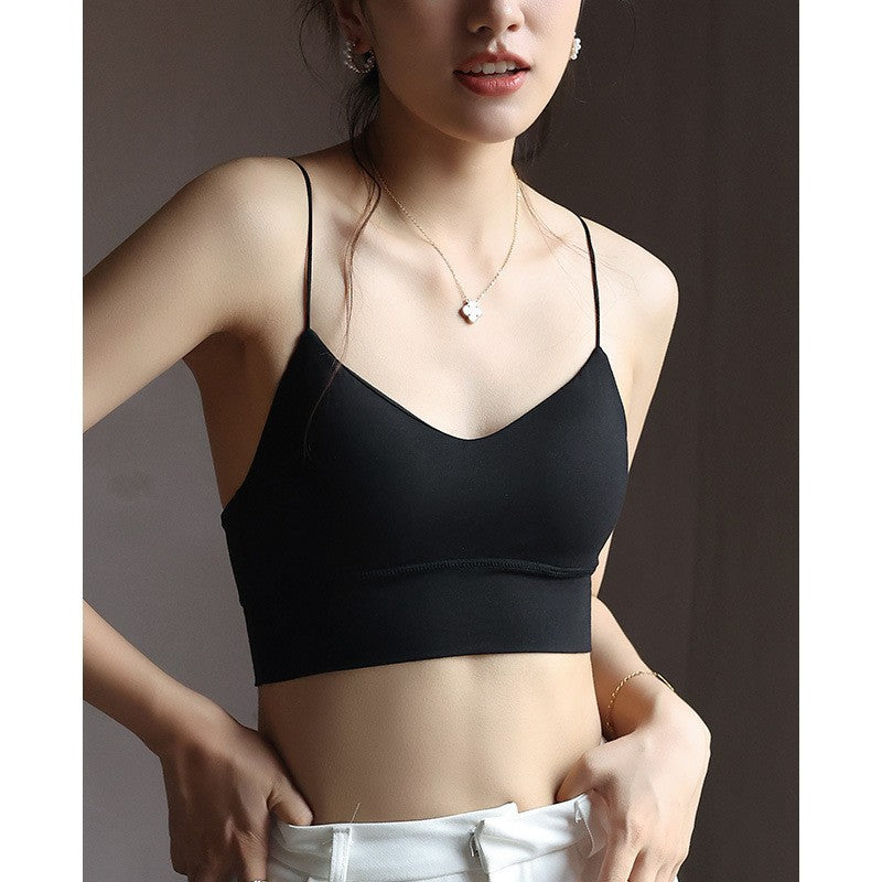 Vêtements intérieurs Camisole à petite portée avec coussinets de soutien-gorge intégrés