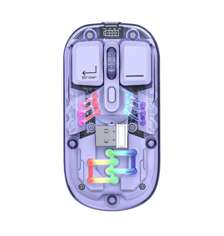 Une souris Bluetooth double mode Un bureau élégant essentiel