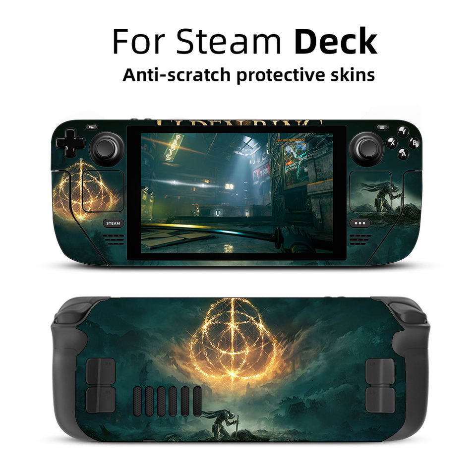 Pour Steam Cartoon Scratch Protection Jeu Console Skin Sticker