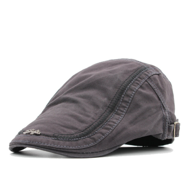 Protection solaire d'automne et d'hiver pour hommes Poof Peaked Cap