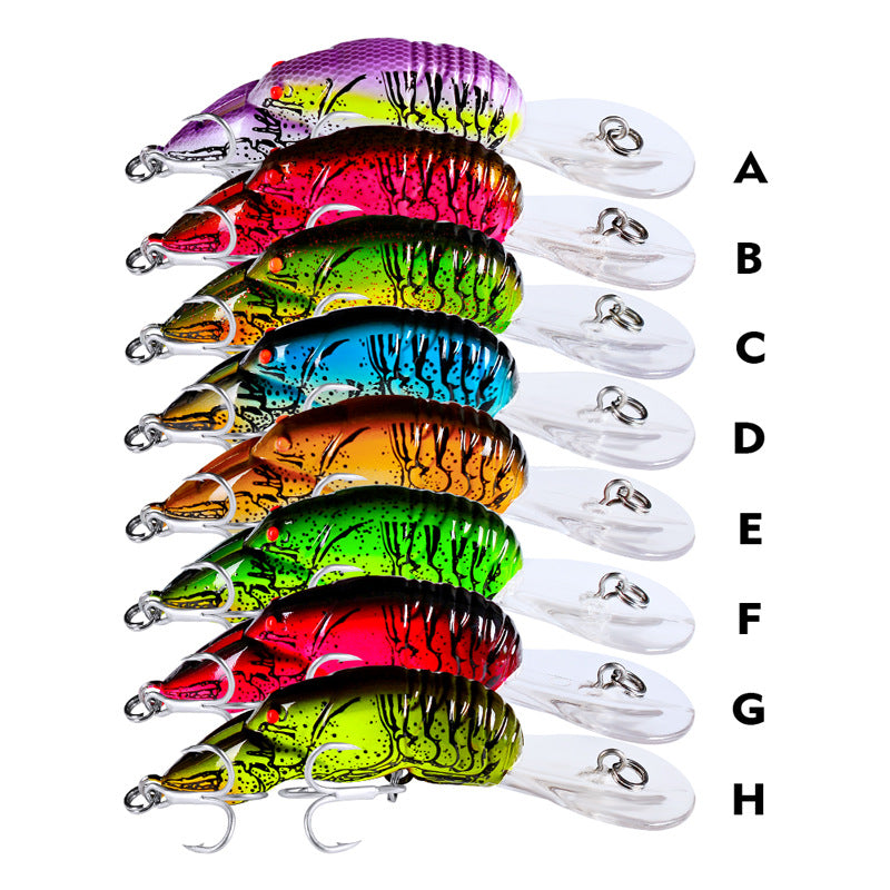 Faux crochet flottant Popalua Bait Blood Trough