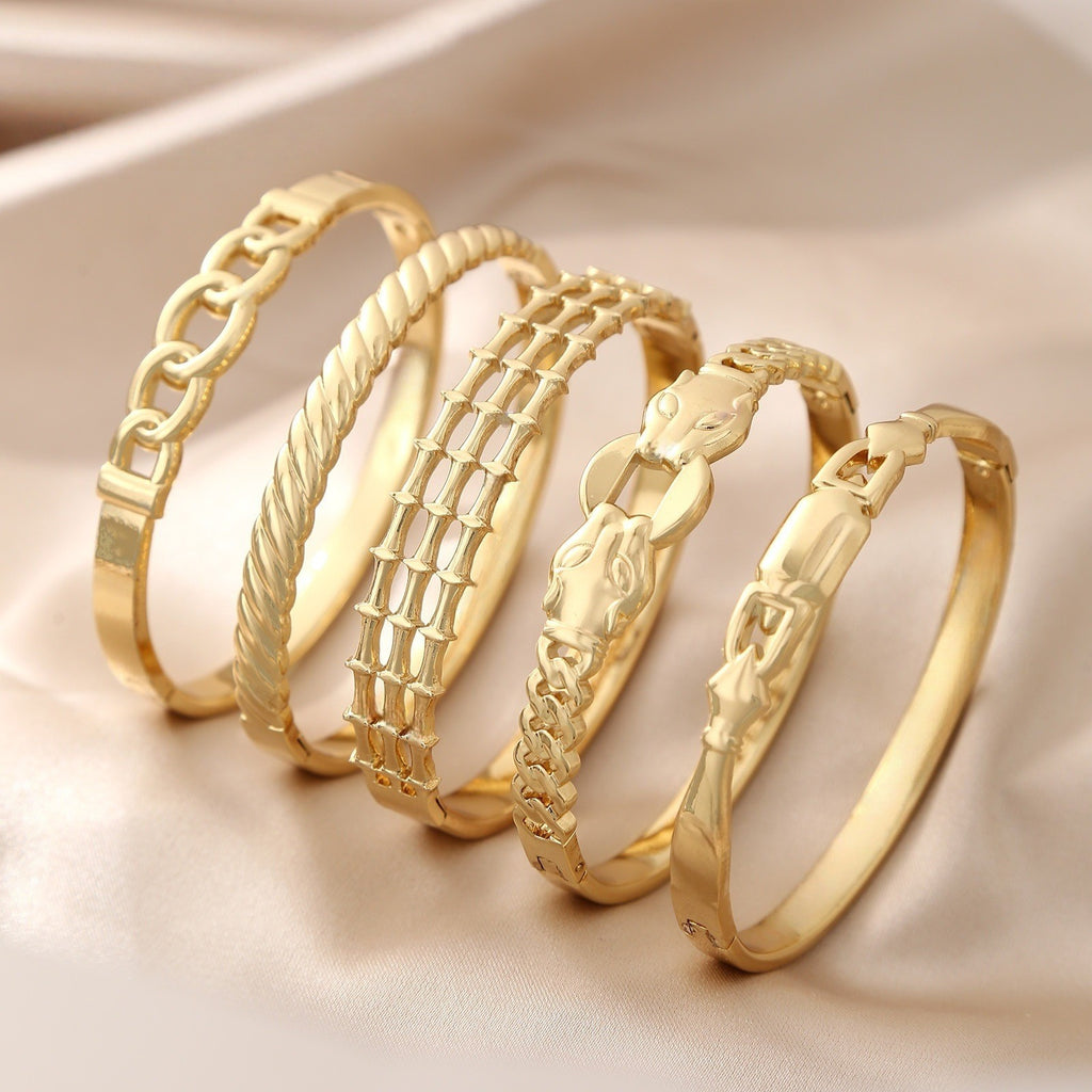 Bracelet femme en acier inoxydable simple et polyvalent
