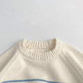Sweater en tissu rayé de style coréen