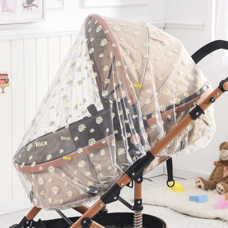 Infantile Mosquito Net Poussette d'impression de type complet