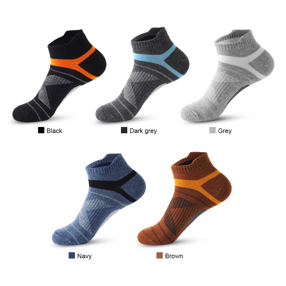 Chaussettes courtes en coton Sweat-absorbent et résistant à l'odore Chaussettes sport
