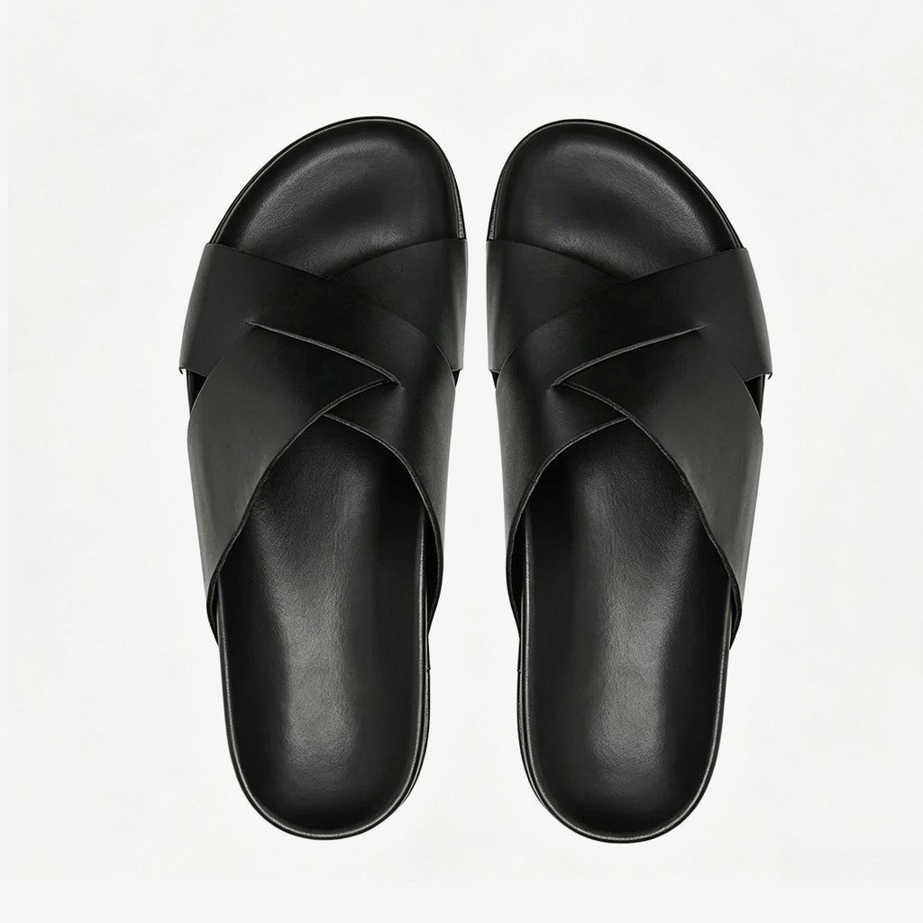 L'été des hommes Respirant Cross-style Casual Fashionable Slippers ouvert-orteil