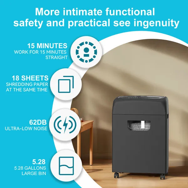 Papier Woolsche Shredder pour la maison