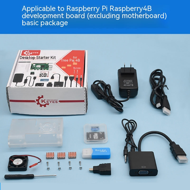 4b Mainboard Power Basic Kit adapté pour Raspberry Pi 4 Generation B Type Développement Boa