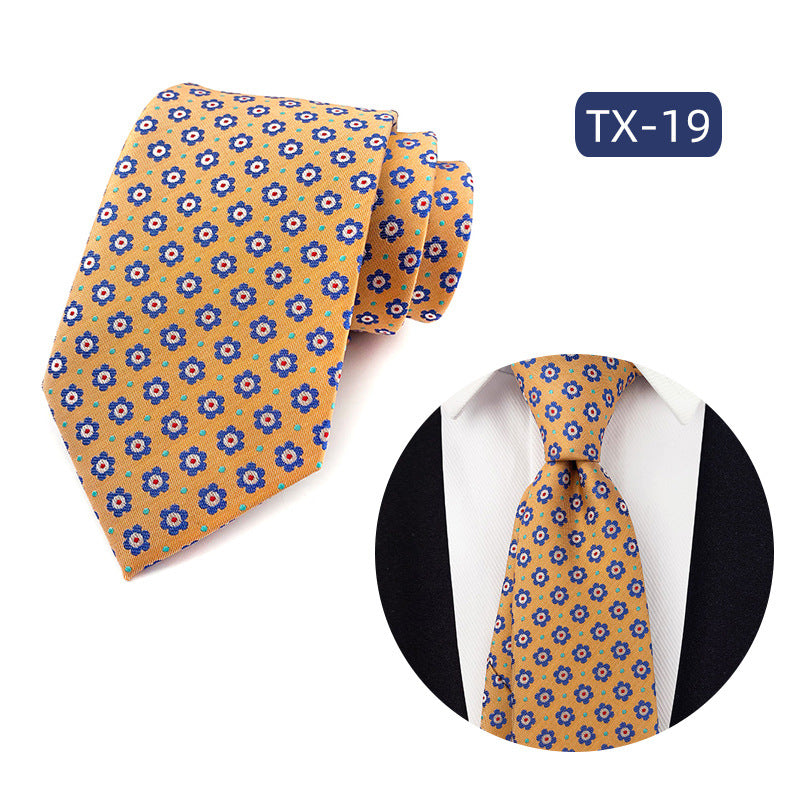 Hommes Jacquard Woven Astuce casual