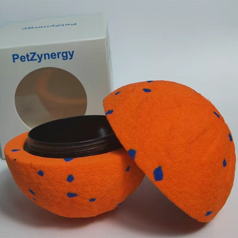 Pet Electric Smart Rolling Ball Spinning Sound Game Teether Toy