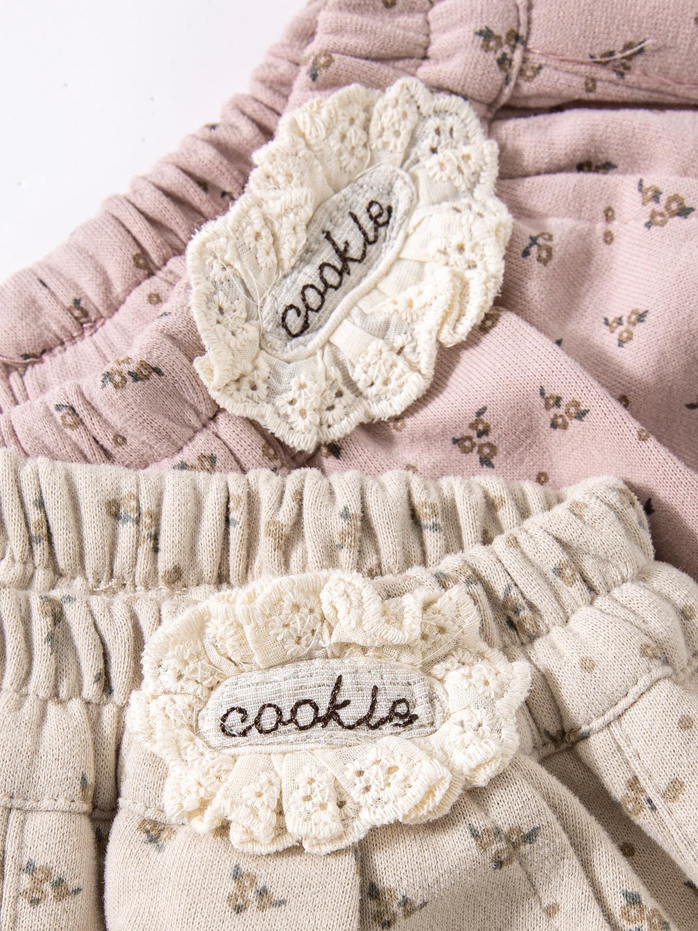 Artistique Petits-floraux Enfants Cravate polyvalente Pantalons en bois