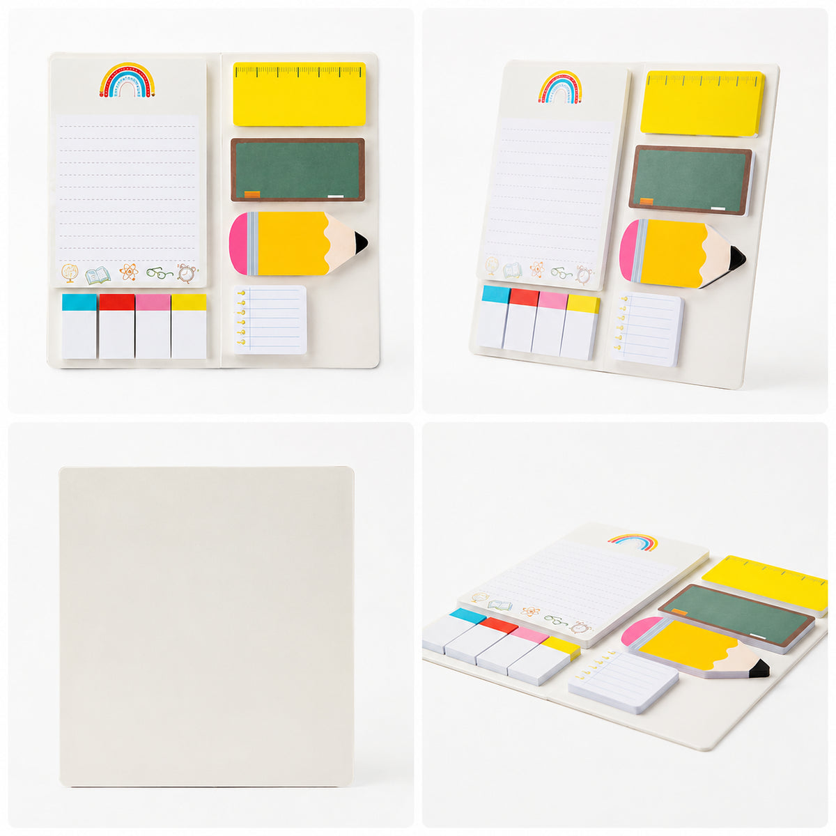 Post-it Note Set Cartoon Formed Sticky Notes pour les étudiants et l'étude de bureau Self-pickup onl