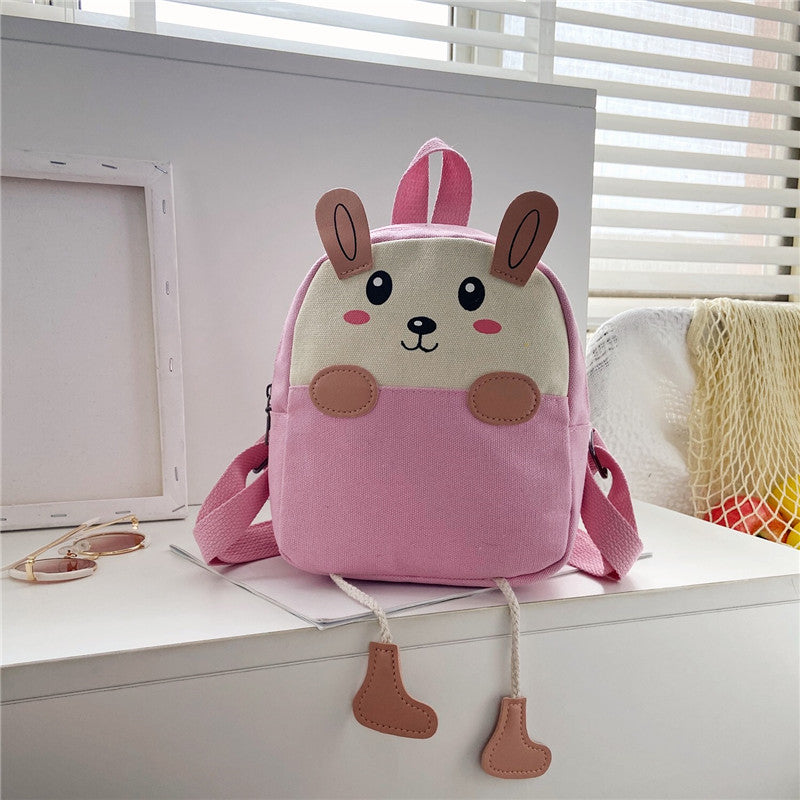 Garçons Toile Sac à Dos Mignon Sac d'école de dessin animé