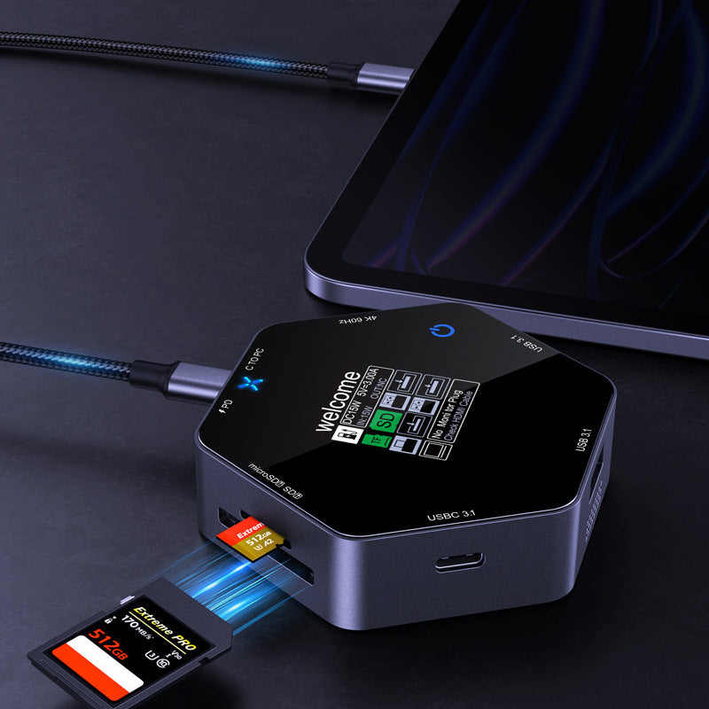 Affichage intelligent PD charge USB Extender