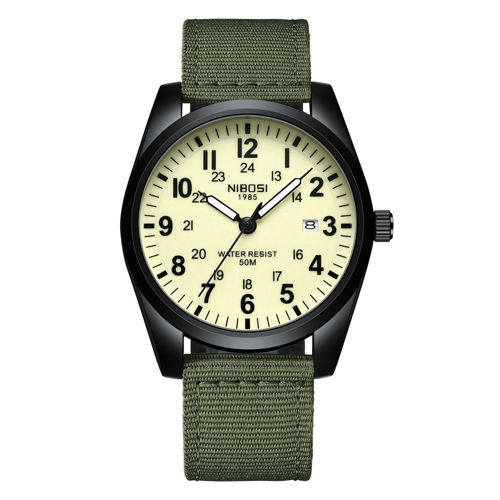 Bracelet de montre en nylon léger Montre homme