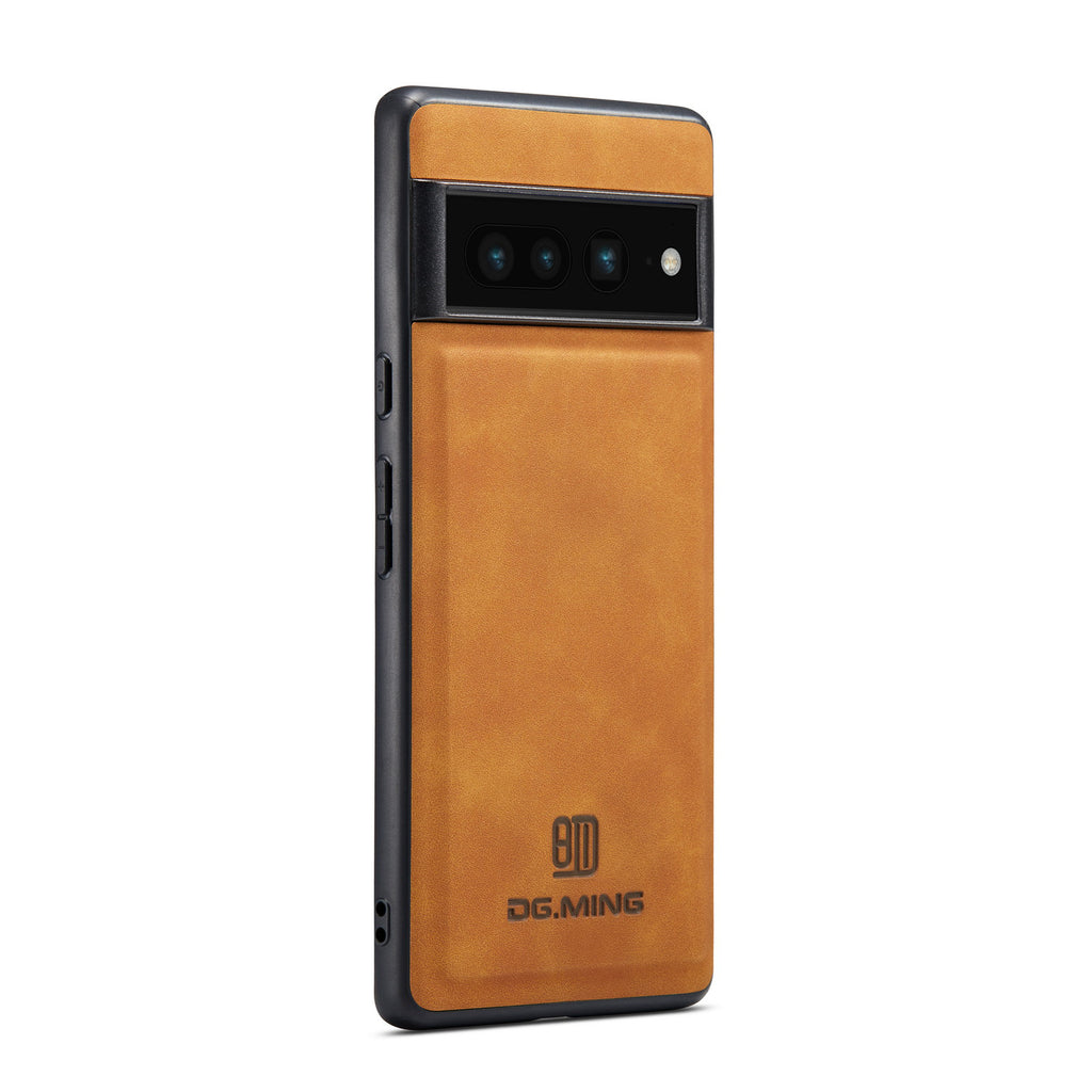 Porte carte magnétique en cuir Boîtier de protection pour téléphone portable
