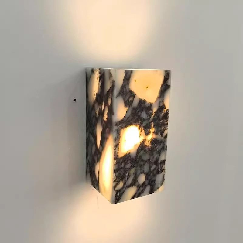 Lumière murale en marbre pour la chambre à coucher
