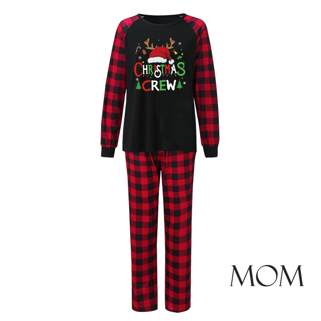 European and American Christmas Parent-child Homewear Vêtements Pajamas Suit