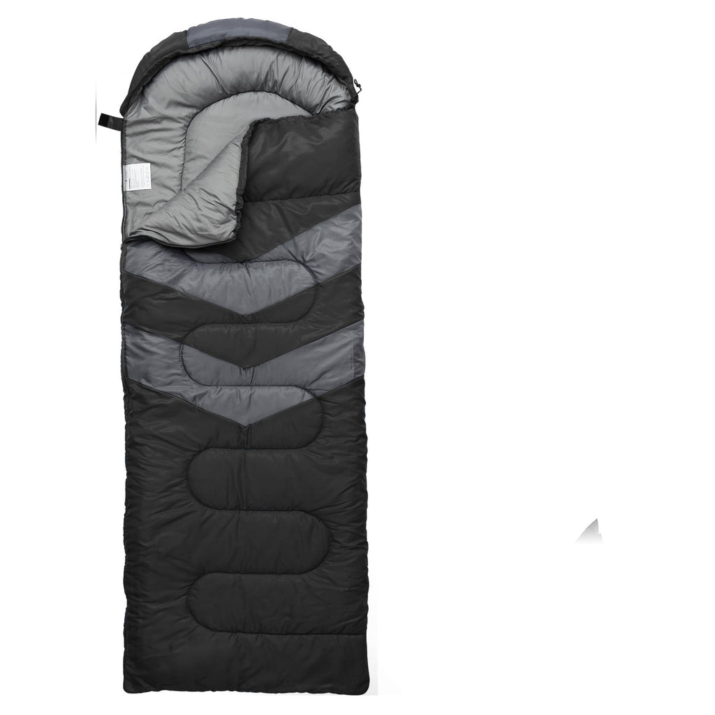 Creative Portable Hooded Sleeping Bag with Wrap-Around Hood