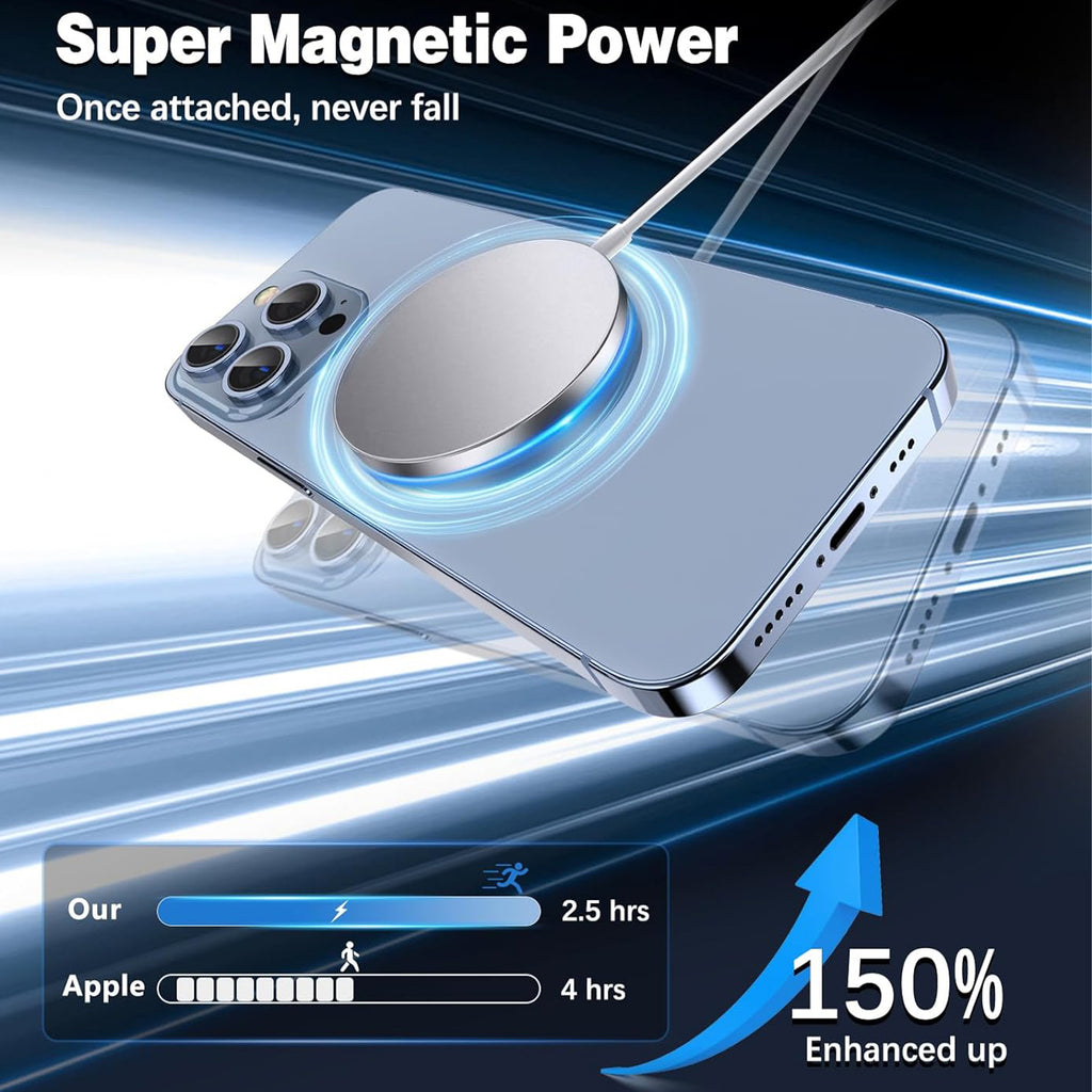 Chargeur sans fil magnétique unique pour téléphone mobile