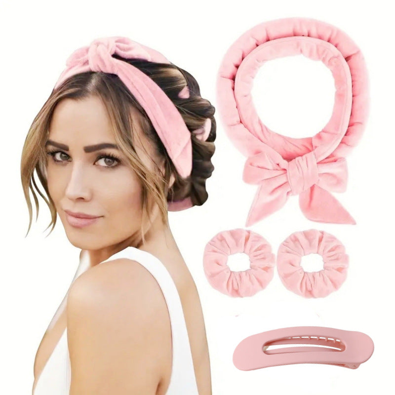 Bande de cheveux Coiffure Big Wave Sleep Hair Curler