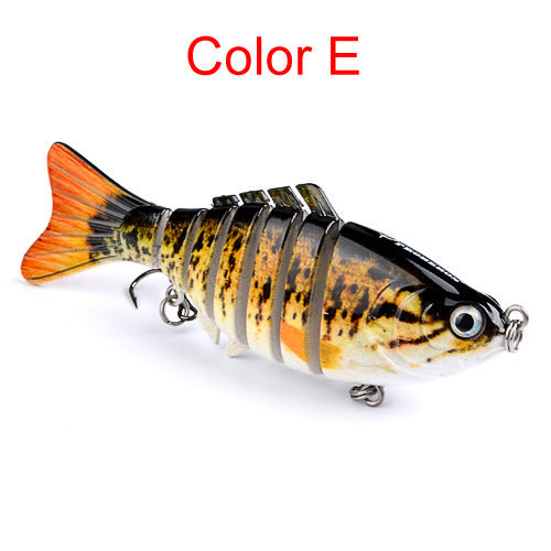 Lure de poisson Knotty Lure en plastique Lure Bionic Bait Style Lure de pêche bionique