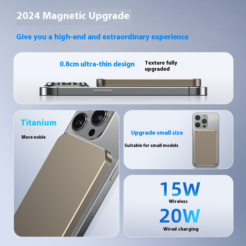 MagSafe Magnetic Wireless Fast Charging Power Bank