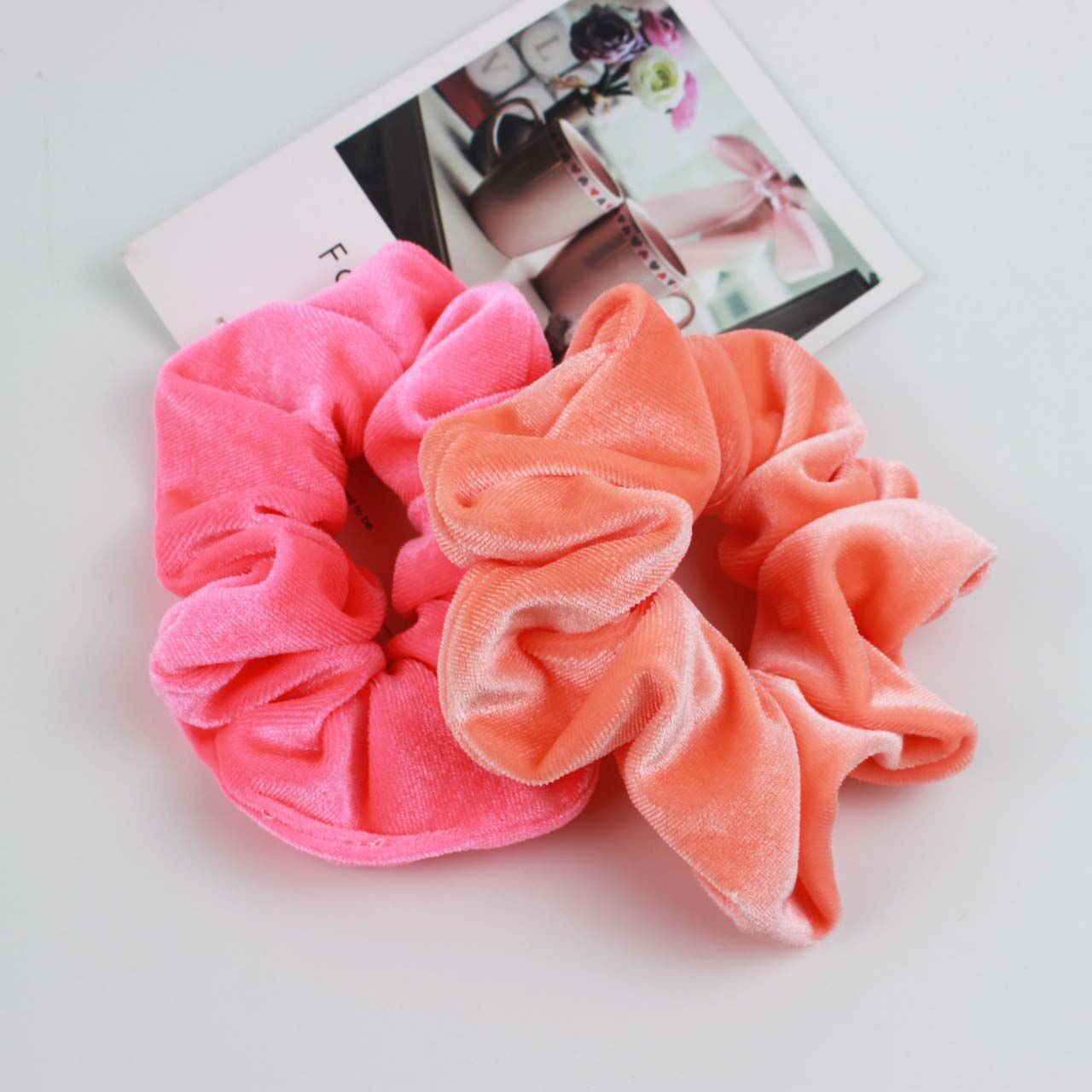 Fluorescent Color Updo Coiffure Anneau Femme