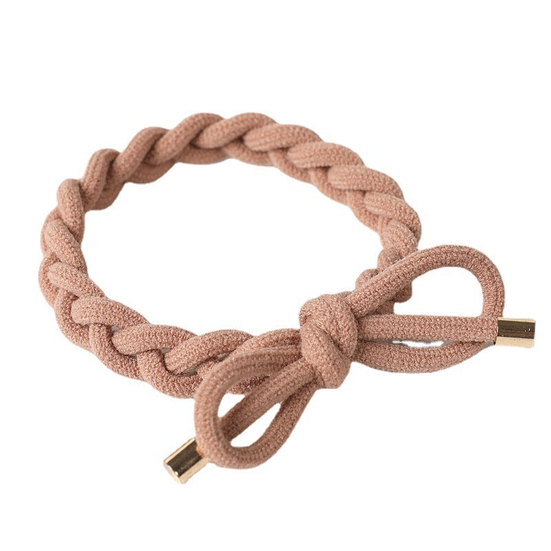 Haut élastique simple de mode Twist tête