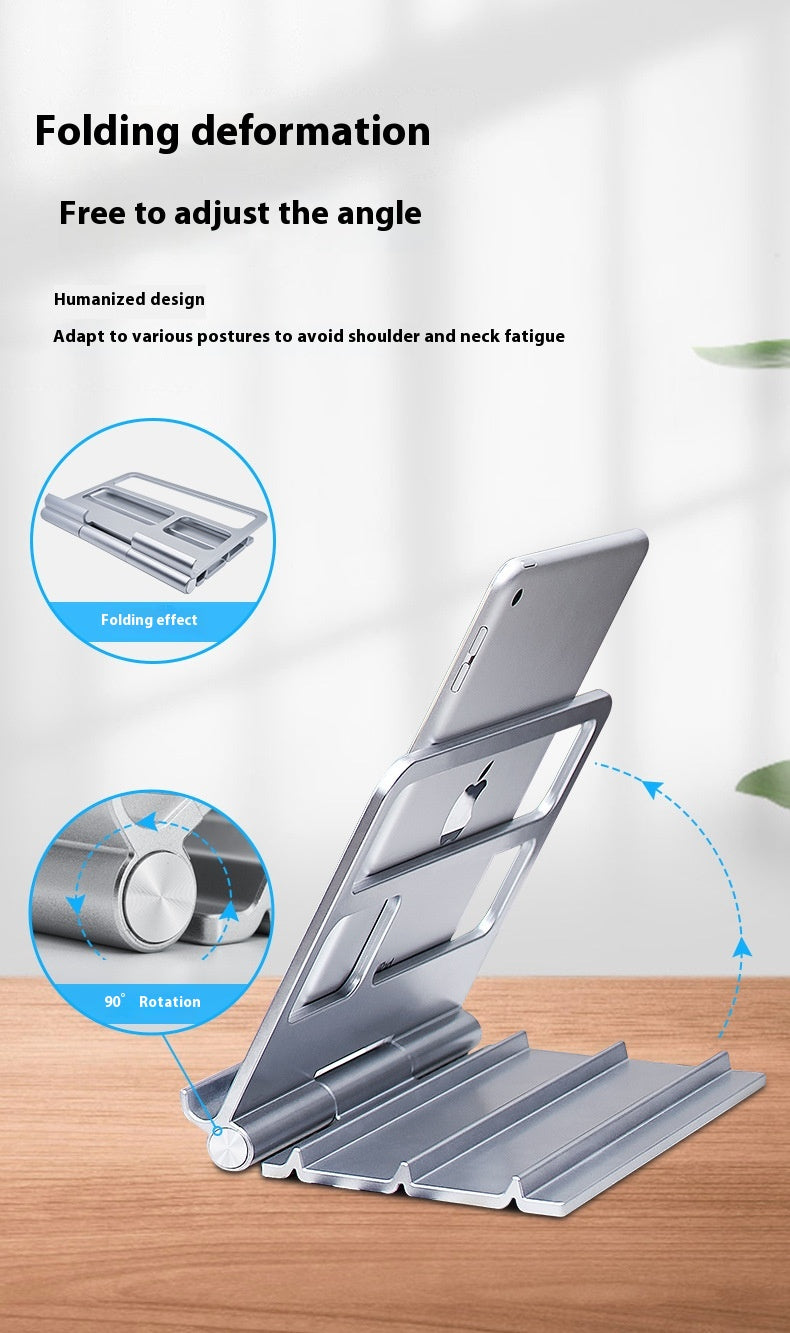 Bracket de stockage multi-fonctionnel de bureau pliable portable tablette télécommande