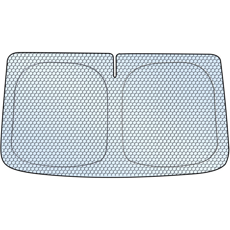 Couverture de pare-brise avant à chauffage solaire