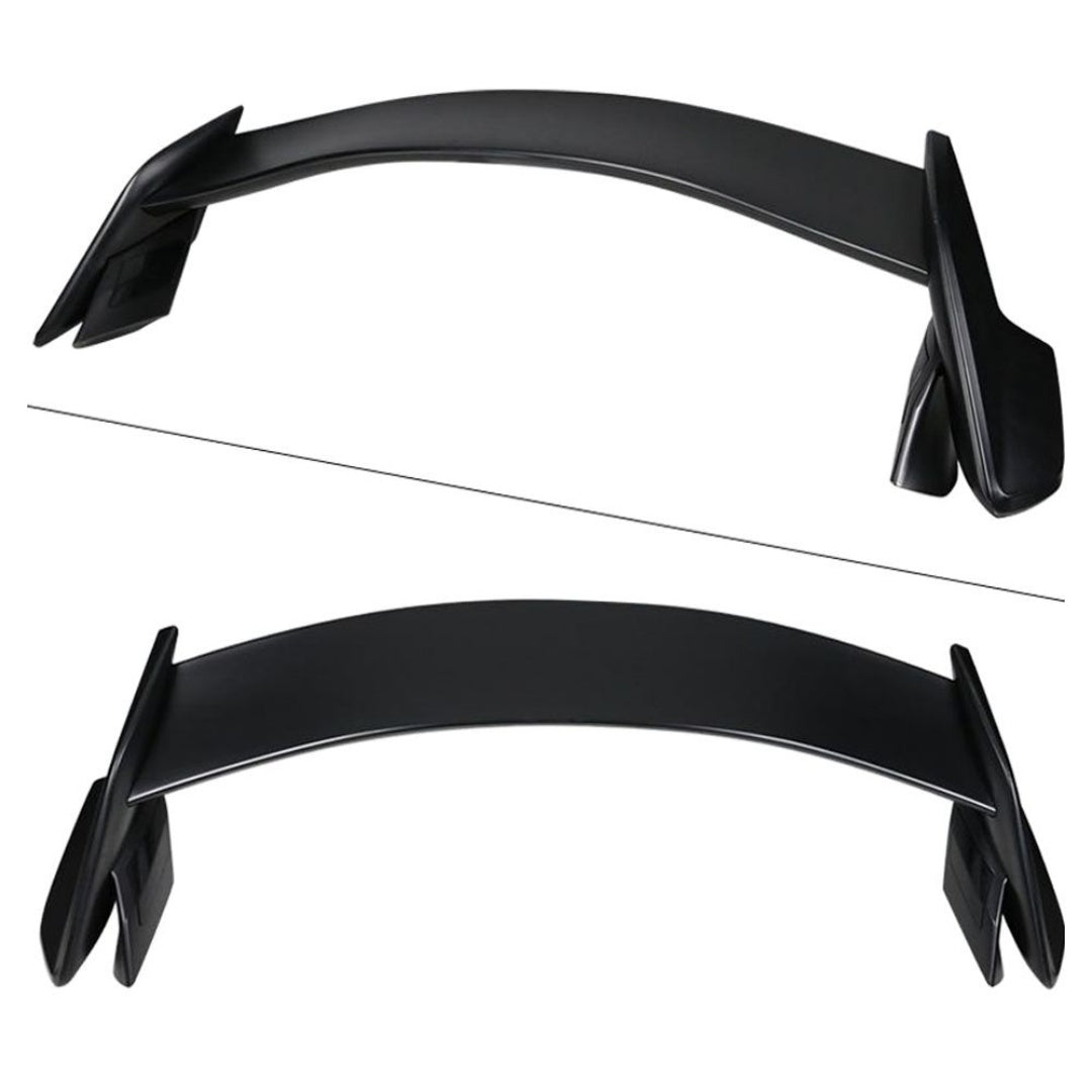 Convient 17-21 H Onda Civic X 10ème Type R Arrière Trunk Spoiler Wing Non peint noir ABS
