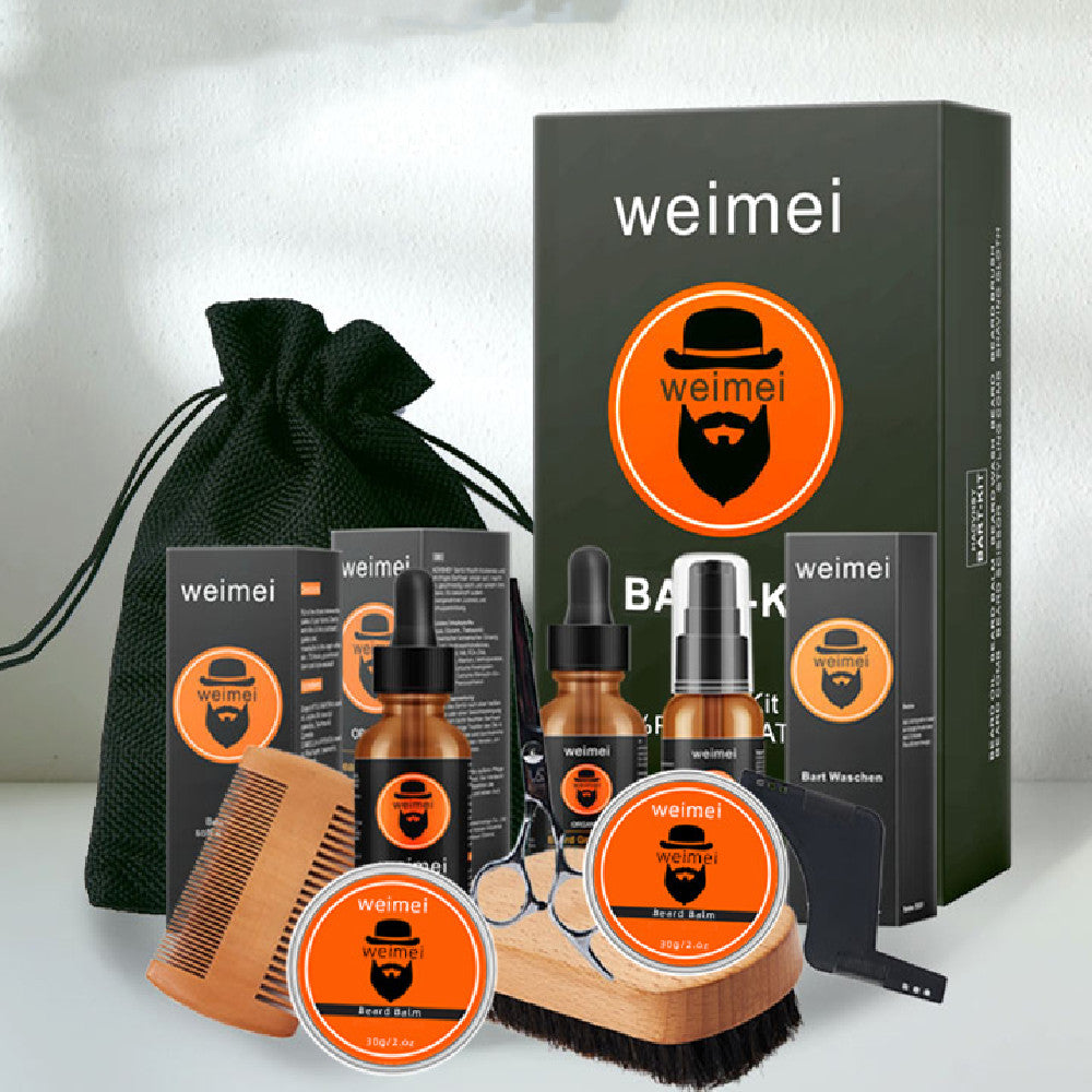 Glycérine pour homme Ensemble 9 pièces Effet rapide hydratant