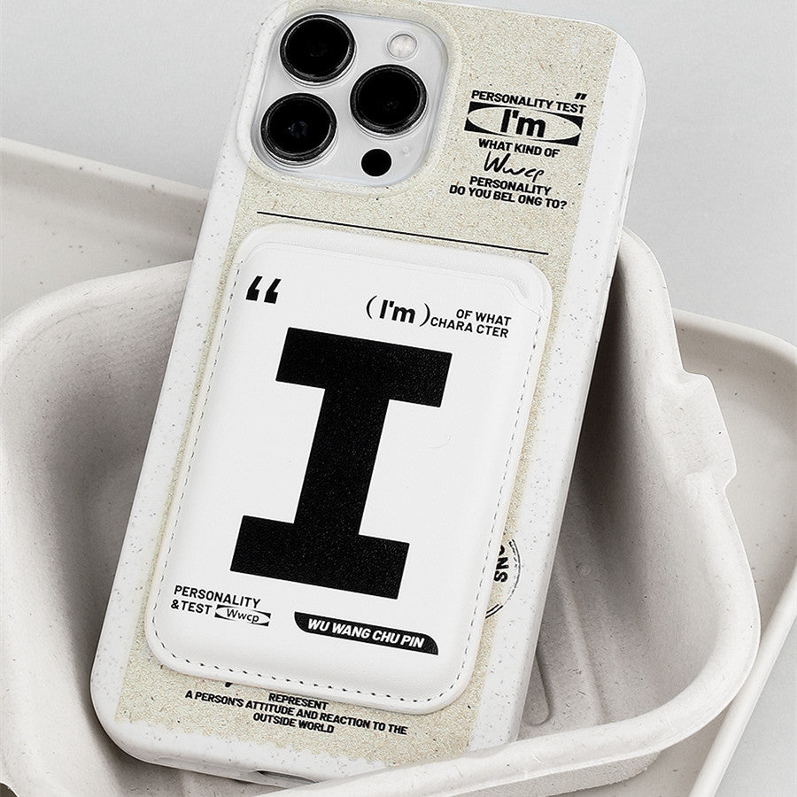 Cas de téléphone magnétique créatif biodégradable
