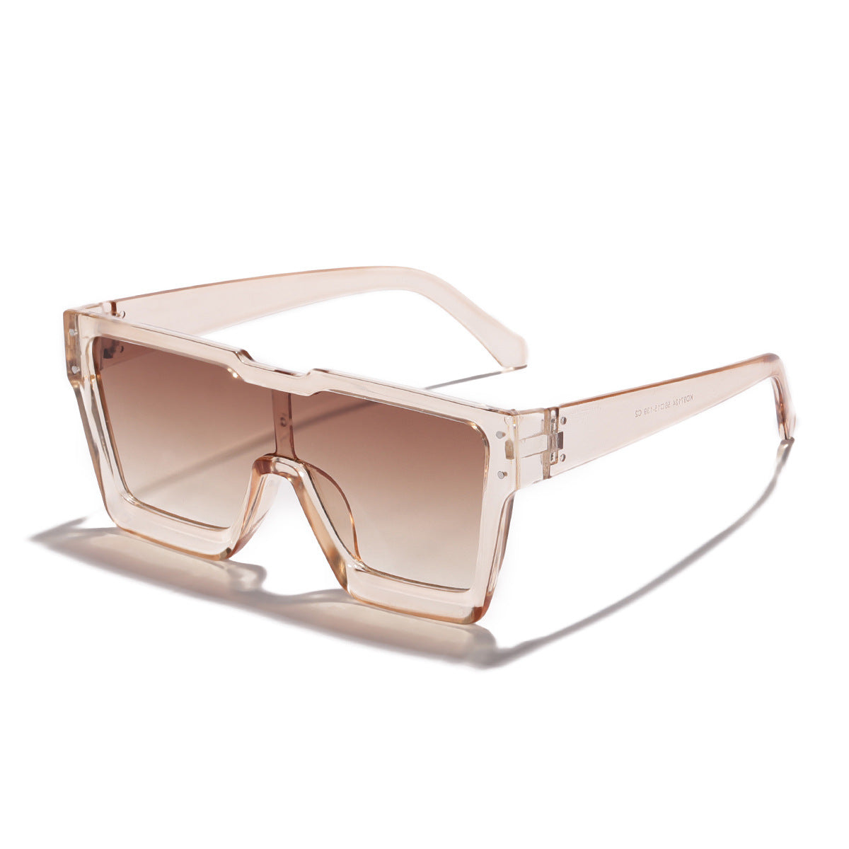 Lunettes de soleil européennes et américaines personnalisées Grandes Rim Lens Ins Style Sport Go