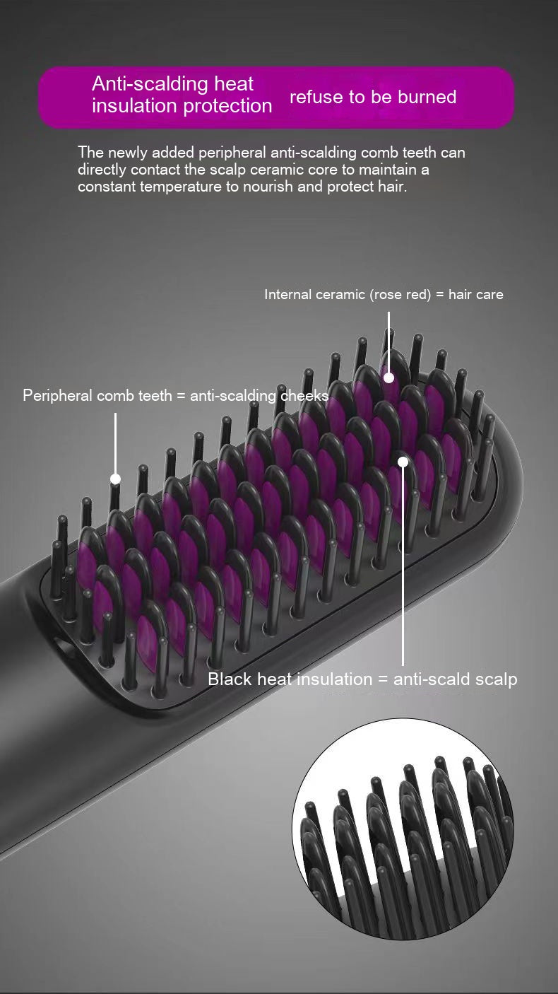 3 générations mini charge ménagère portative lisseurs de cheveux sans fil