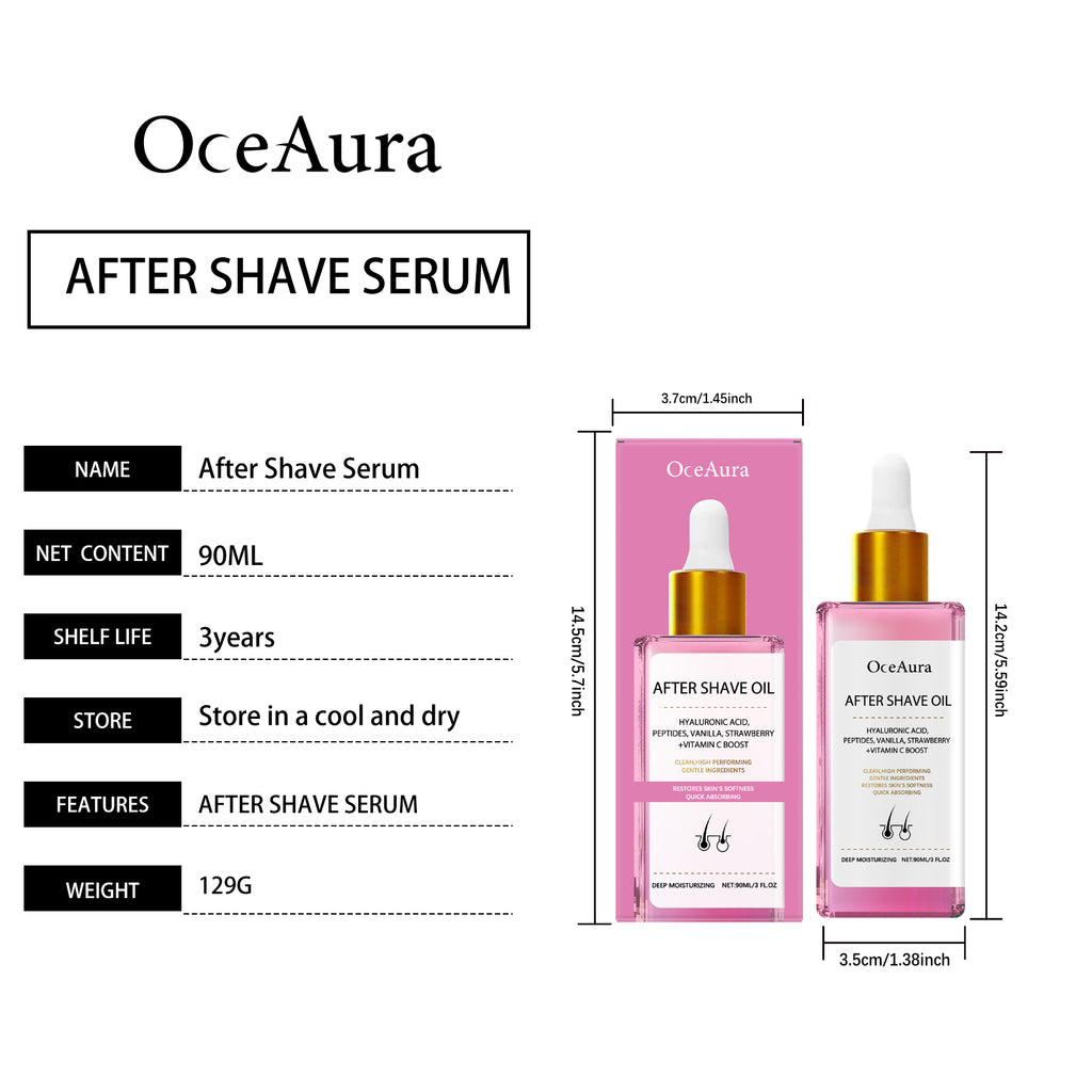 Enlèvement des cheveux et réparation du rasage Huile essentielle Fraise Flavo 90ml 1 boîte