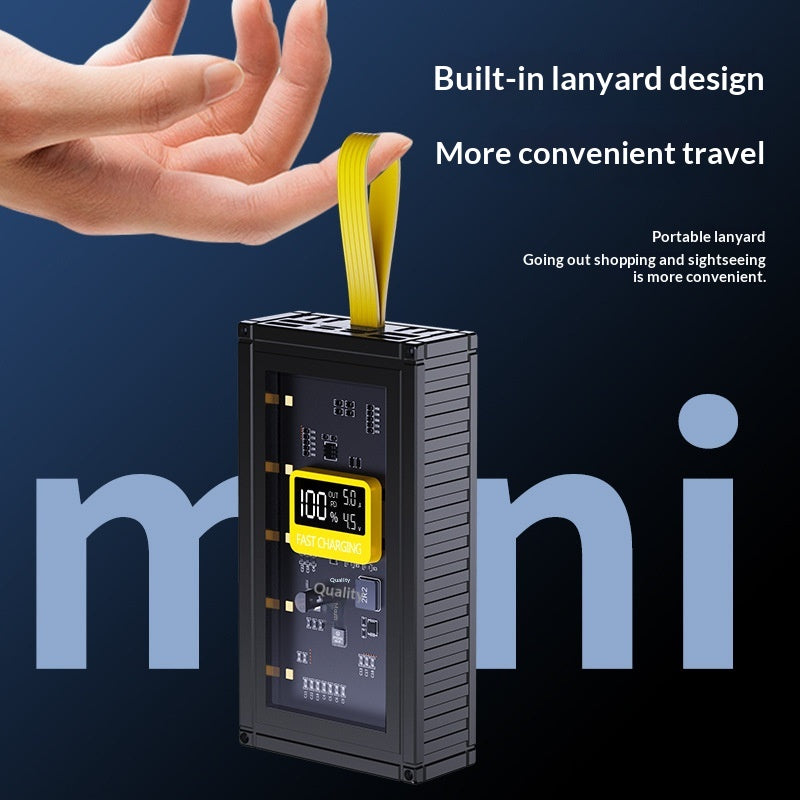 120W Super charge rapide GAN Power Bank