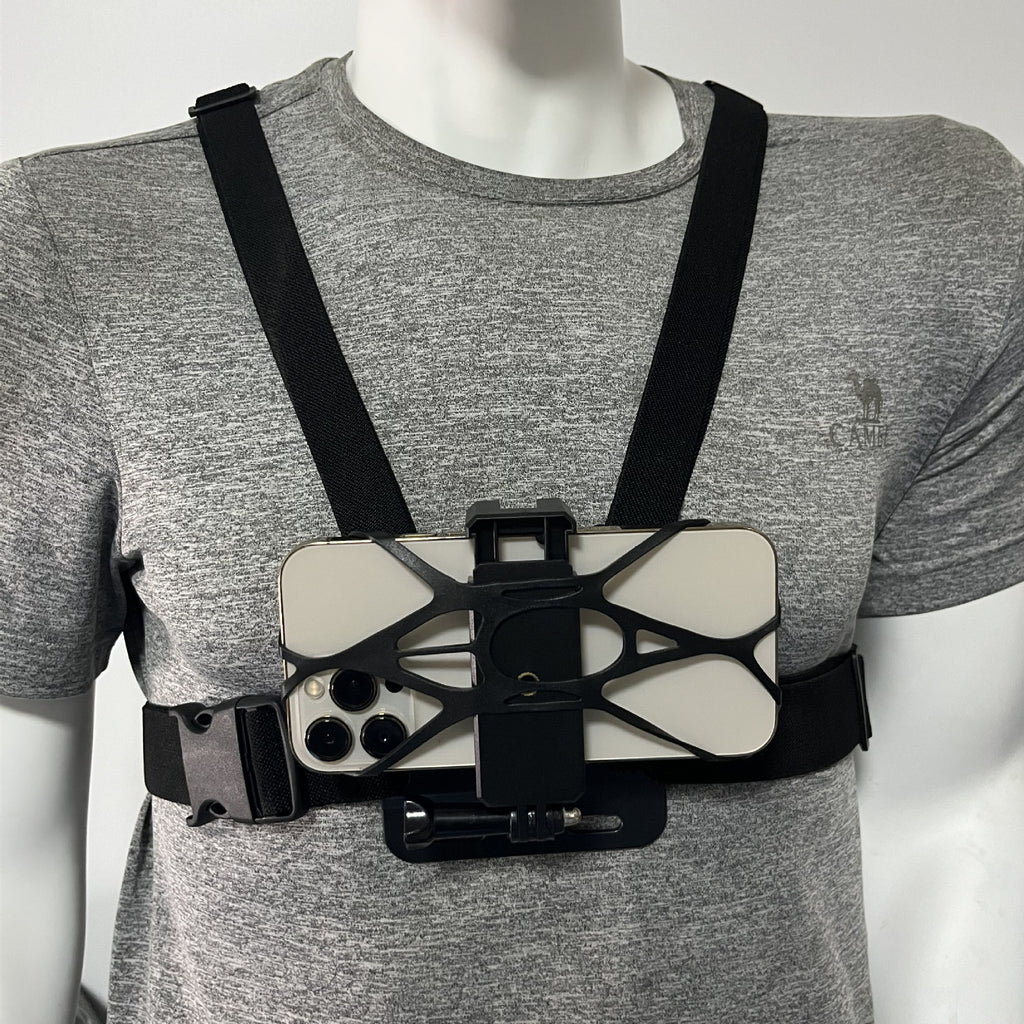 Sports Camera Accessories Chest Mount Phone Holder