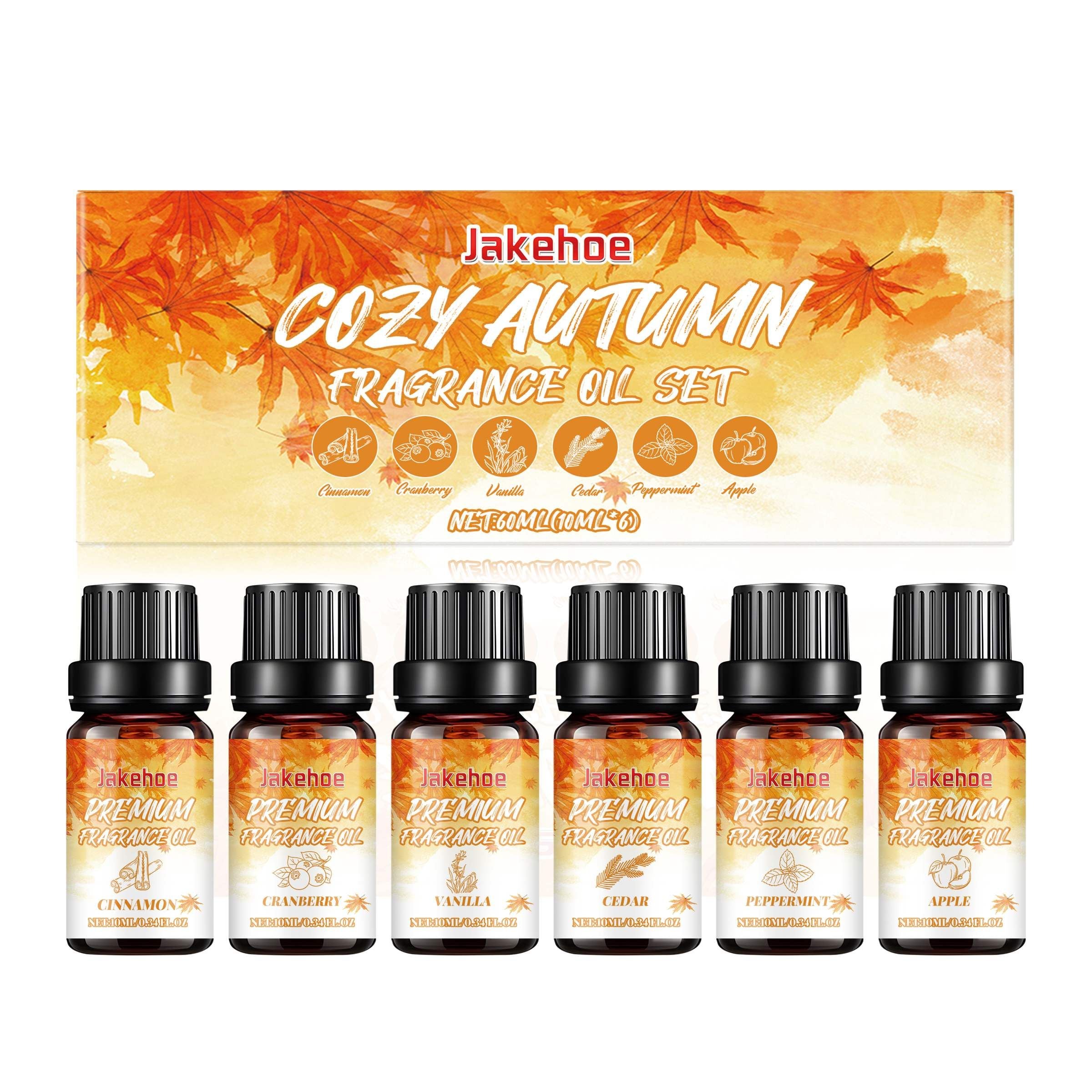 JAKEHOE Autumn Home Fragrance Essential Oil Set