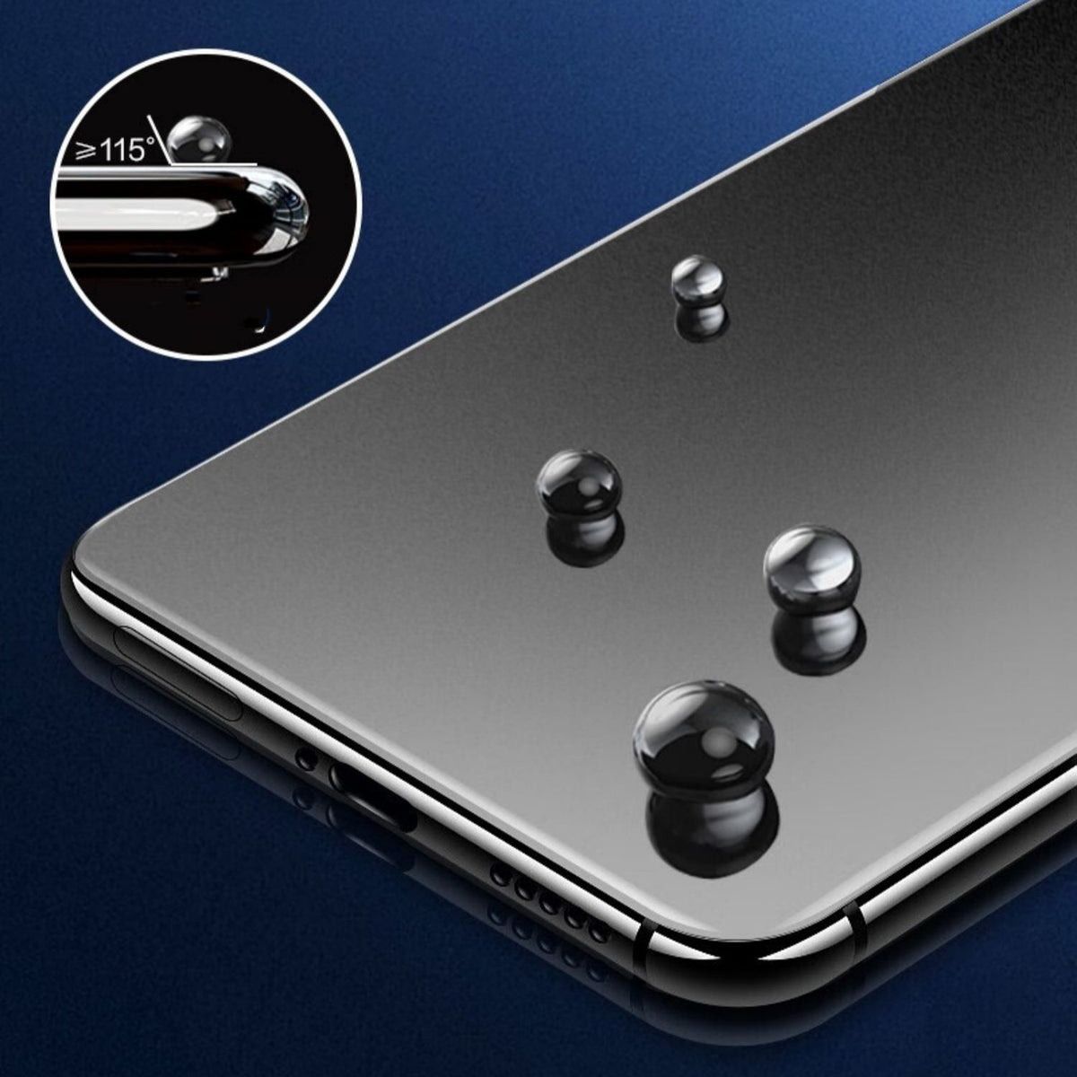 High-definition tempered film mobile phone