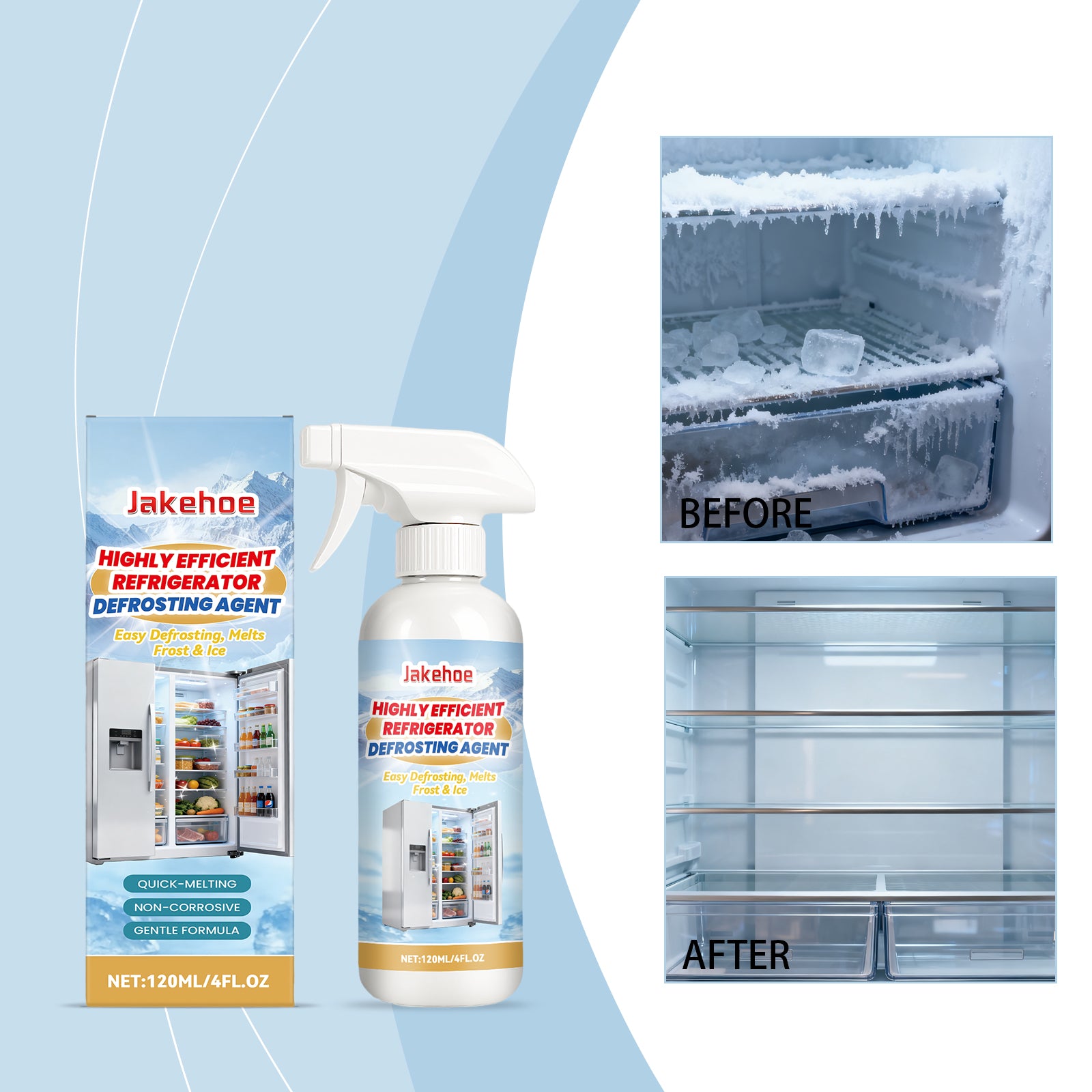 Réfrigérateur Defroster 120ml-1box