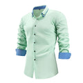 Jiana Chemise européenne et américaine pour homme de grande taille
