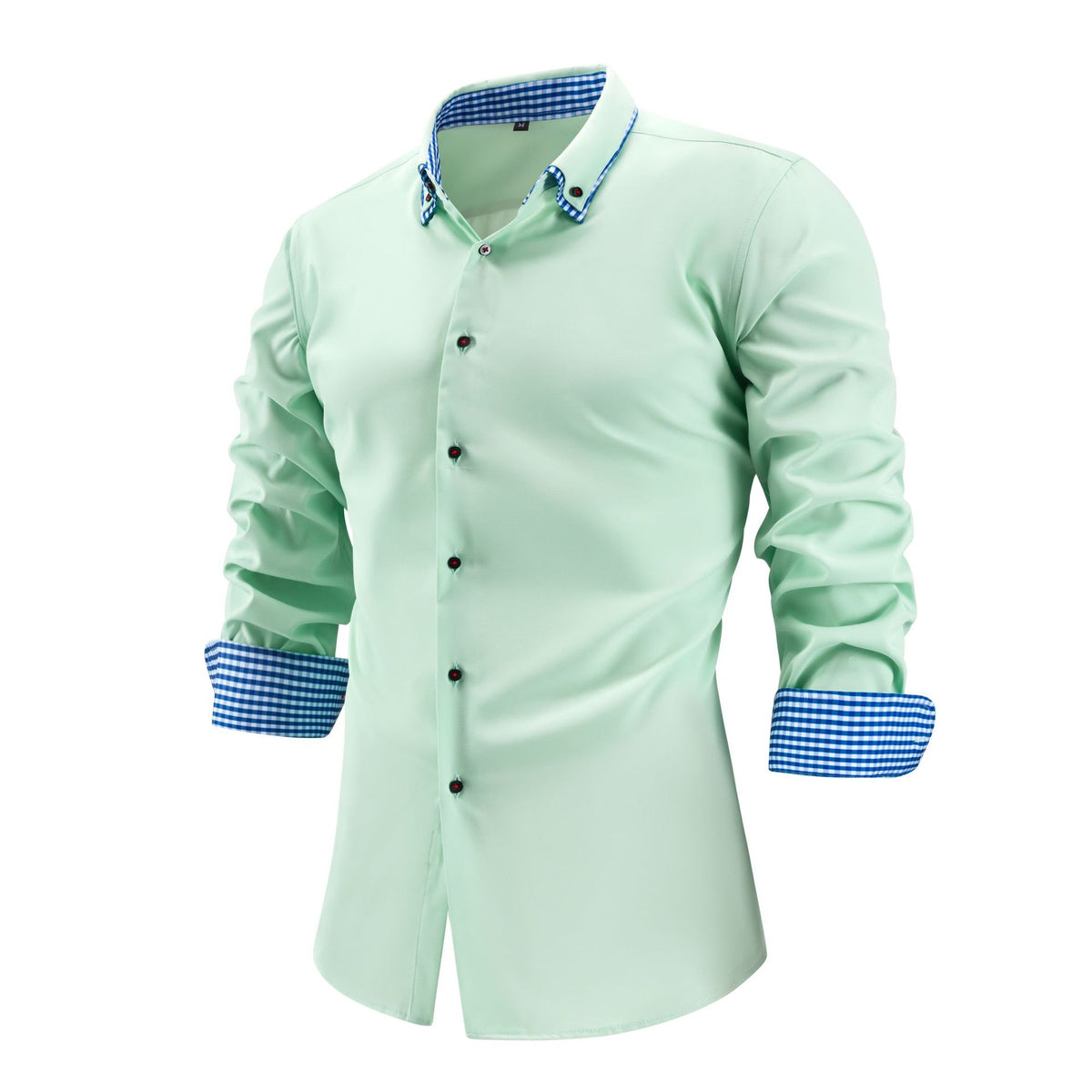 Jiana Chemise européenne et américaine pour homme de grande taille