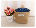 Sac de rangement jute créatif