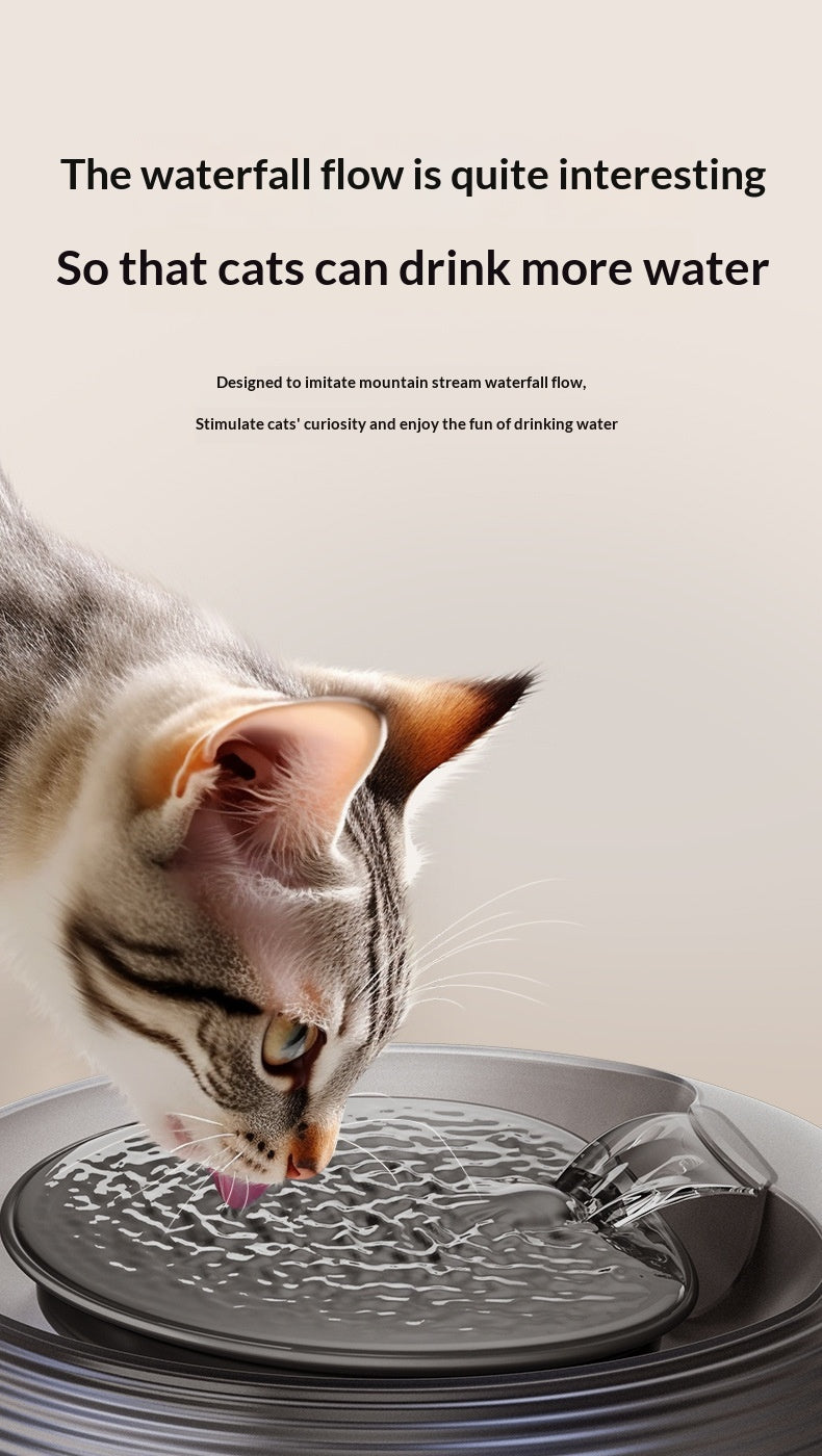 Fontaine d'eau pour animaux intelligents