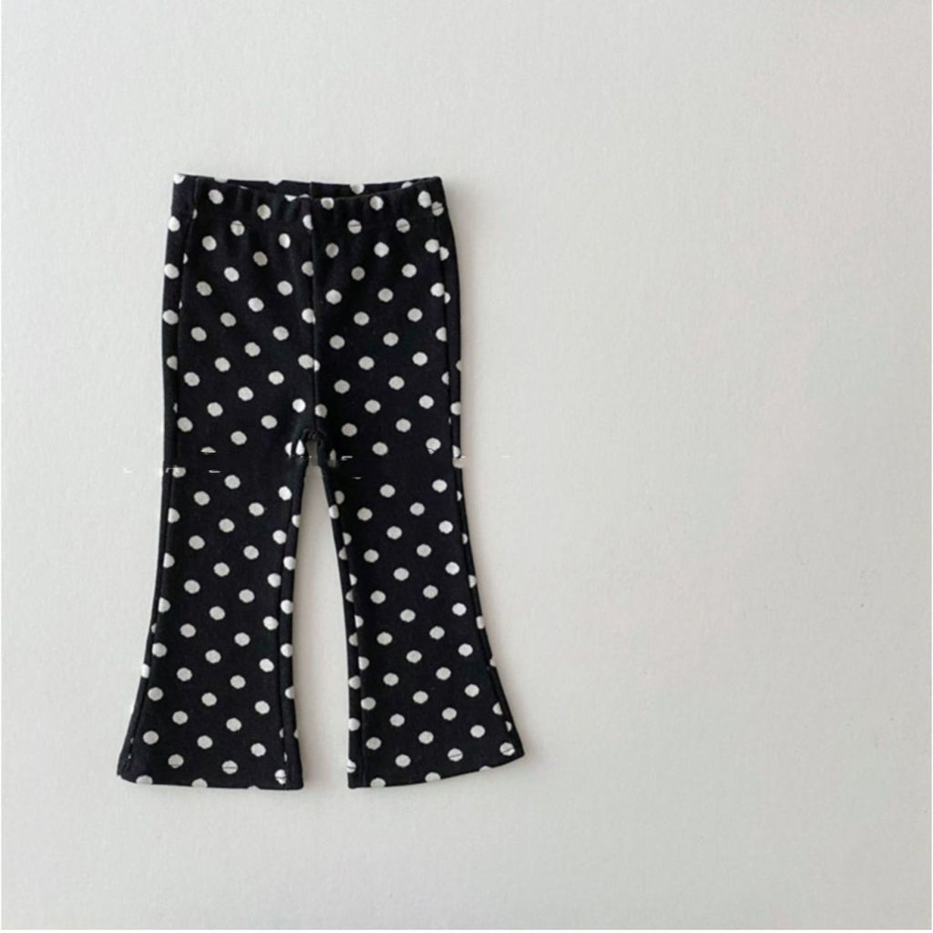 Pantalons de corne doublés de molleton pour filles